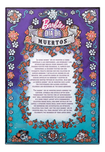 Mattel Ken Signature Día De Muertos 2023 (Usado)