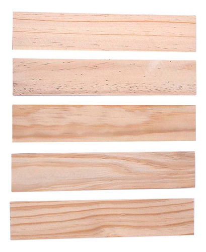 Tiras De Madeira De Balsa 250 X 50 X 5 Mm