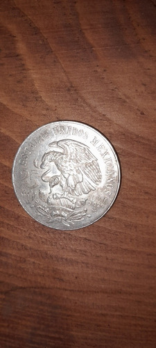 Moneda De 25 Pesos Del 1968 Ley O.720