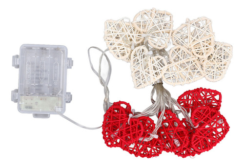Guirnalda De Luces Con Forma De Corazón De San Valentín, 6.5