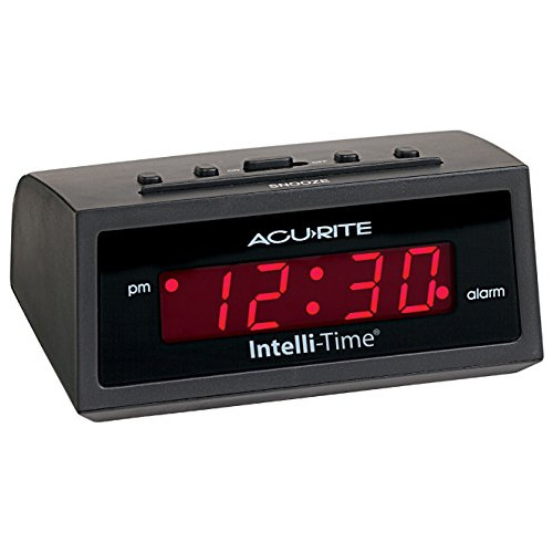 Reloj Despertador Digital Intelli-time 13002 De 5 Pulga...