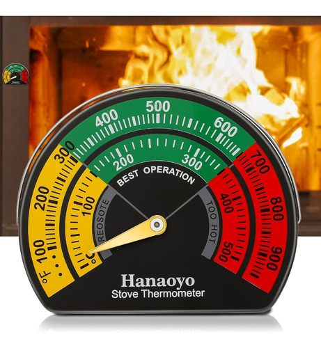 Termómetro De Estufa De Leña Termómetro Magnético Para Tubos