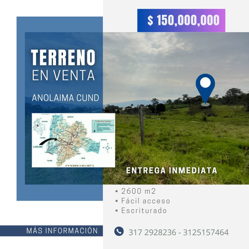 Lote En Venta Mesitas Del Caballero Anolaima