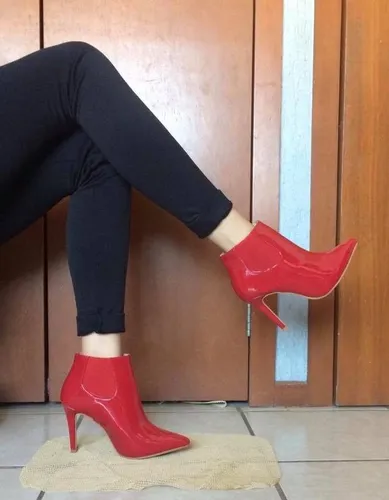 Botin Rojo Cklass Rojo 887-49.. Mchn