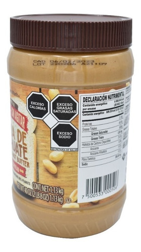 Crema De Cacahuate Member's Mark 1.13 Kg