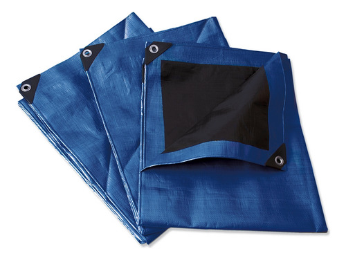 Lona De Polietileno Reforzada Color Azul 4 X 6 M Surtek