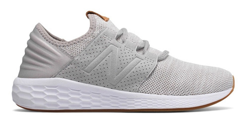 Imagen 2 de 5 de Zapatilla New Balance Cruz Blanco Tiza Mujer Rcdmr