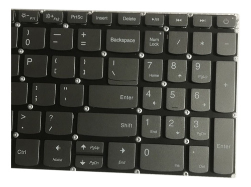 Teclado Versão Americana Para Lenovo Ideapad 320-15