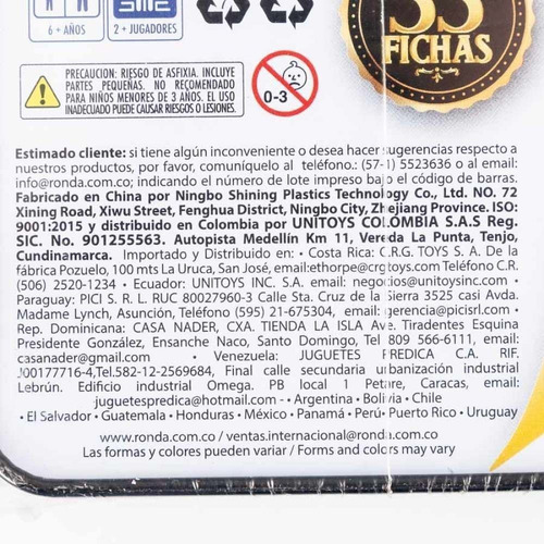 Imagen 4 de 10 de Oferta Del Dia Domino Doble Unitoys 10056 Technologiestrade