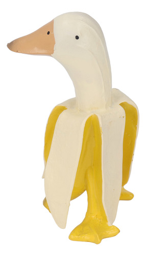 Escultura De Pato Con Forma De Plátano, Adorno Para El Hogar