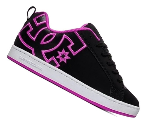 Zapatillas Dc Shoes Court Graffik Ss Pink.