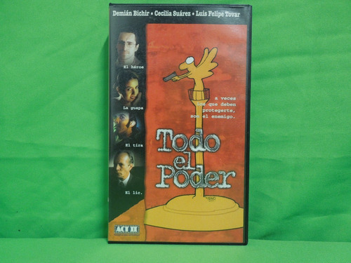 Pelicula Vhs Todo El Poder (Usado)