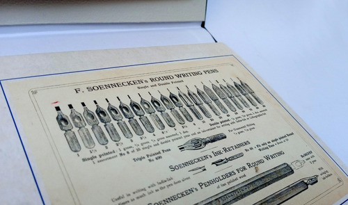 Plumas Antiguas Friedich Soennecken Alemania P/letra Gótica