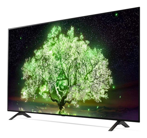 Imagen 2 de 4 de Smart TV LG AI ThinQ OLED65A1PSA webOS 6.0 4K 65" 100V/240V