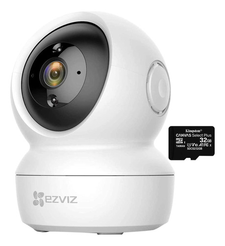 Camara Ip Domo 360° Full Hd 1080p Ezviz + Memoria 32gb