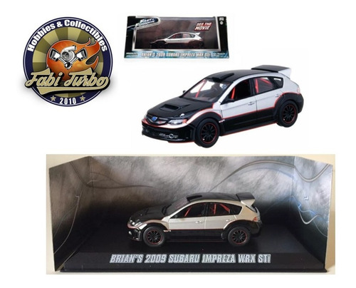 Greenlight Velozes Furiosos 1:43 - Subaru Imprenza Wrx Brian