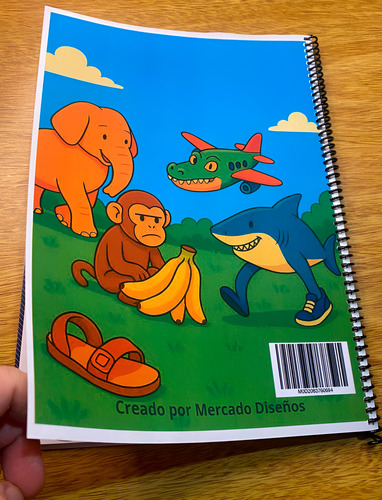 Italian Brainroot | Libro Anillado Colorear | 28 Páginas