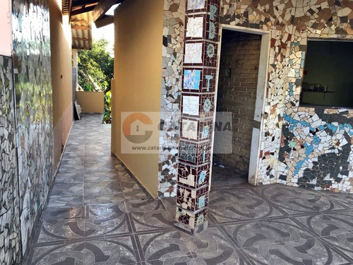 Chácara Com 03 Casas E Ponto Para Comércio (bar).