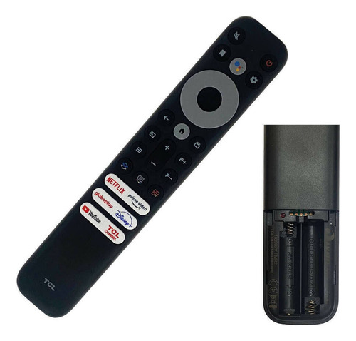 Controle Remoto Tcl Rc902v - Original - Com Comando De Voz