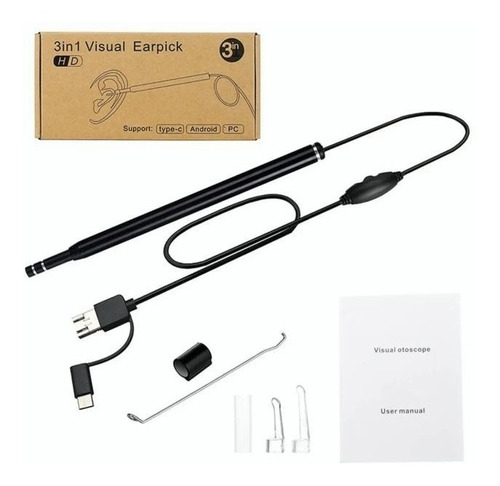 Warrior Endoscopio Otg - Cable Usb Led Para Cámara Android (