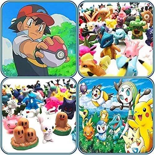 144 Aleatório 5 Tipos Bonecas Pokemon Pokémon Cápsula Brinquedos Bonecos -  Escorrega o Preço