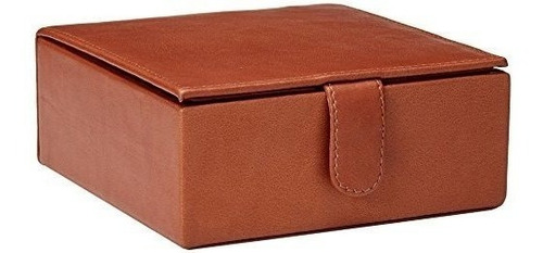 Cuero Piel Pequeña Caja De Regalo De Cuero Silla De Montar