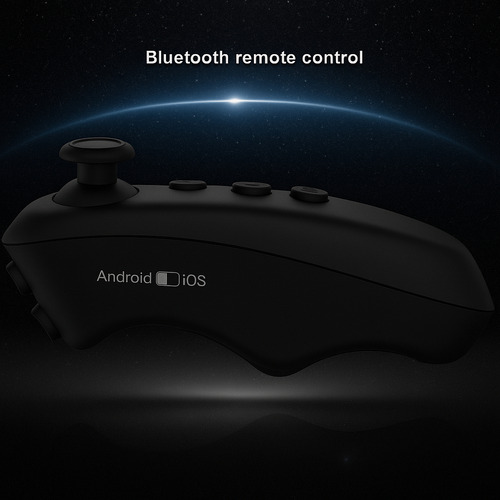 Control Bluetooth Genérica Joystick Negro Para Celular