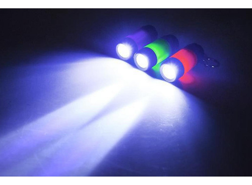 2 Mini Llavero Con Linterna Led Para Exploración 2 Piezas