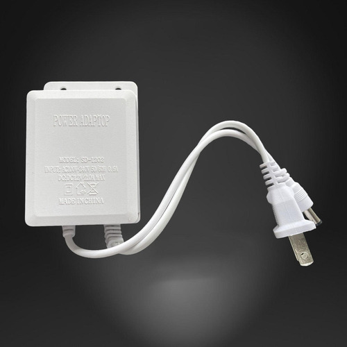 2 Cargador Adaptador De Ca De 12v 2a, Enchufe De Salida