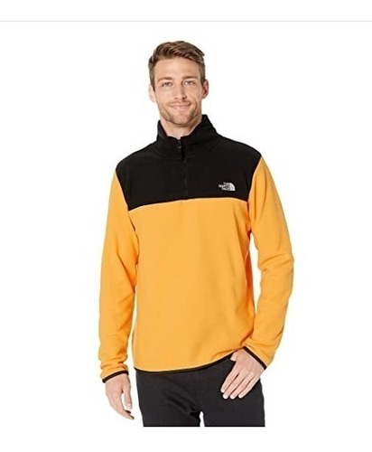 Poleron The North Face M Glacier - Hombre Talla M Amarillo