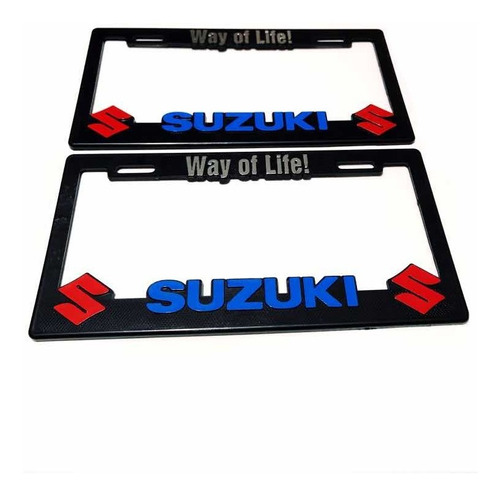 Par (2) Portaplacas Suzuki Swift Vitara S-cross Ciaz Ignis