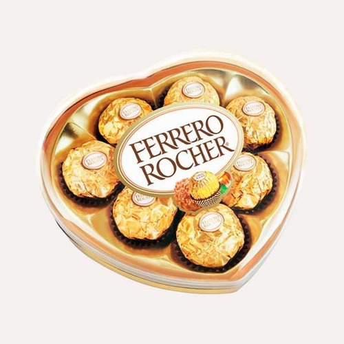 Estuche Ferrero Rocher Corazón X8 - Kg a $6188