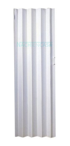 Oferta Puerta Plegadiza Reforzada Pvc 10mm Completa 0,70x2m