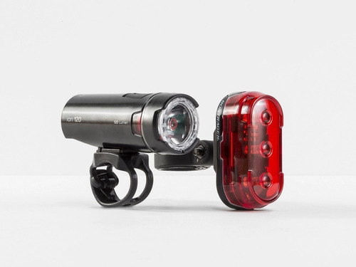 Imagen 1 de 3 de Juego Luces Bicicleta Del Y Tras Bontrager Ion 120 / Flare 1
