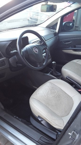 Fiat Punto Elx 1.4 Cinza 2008