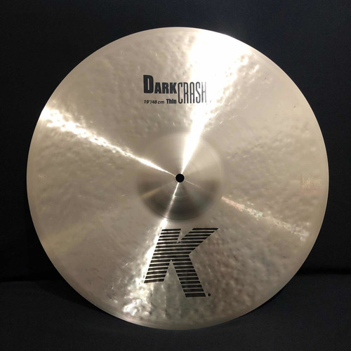 Zildjian K Dark Thin Crash 19'' - Novo