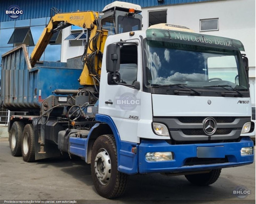 Caminhão Mercedes-benz Atego 2425 3-eixos 2p (die Ref.225423