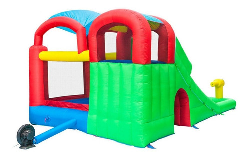 Brincolin Inflable Bounceland De Agua Resbaladilla Y Pelotas