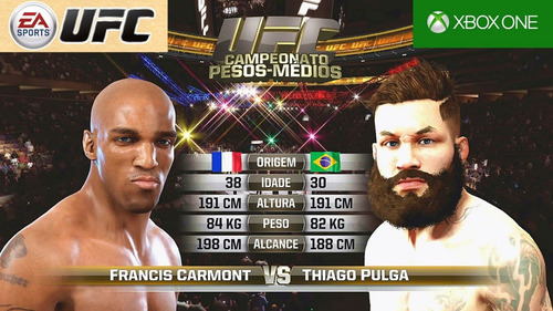 Ufc Xbox One Mídia Física