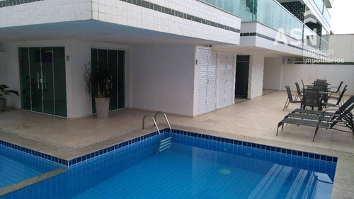 Cobertura Tríplex De 03 Qts, Piscina Privativa Em Ótima Localização Em Costazul Rio Das Ostras - Co0013
