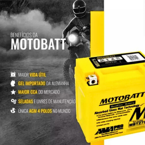 Motobatt Mtx5l 5ah Biz 125 Es Cb Cg 150 Bros Xre Ybr Crf 250