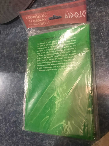 Libro La Tragedia De Antigona, Mitología Griega, Gredos