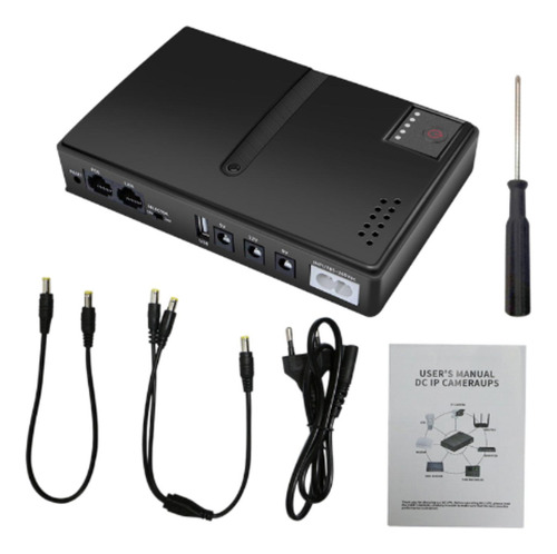 Mini Ups Ups Multiuso 5v 9v 12v Adaptador De Fonte De