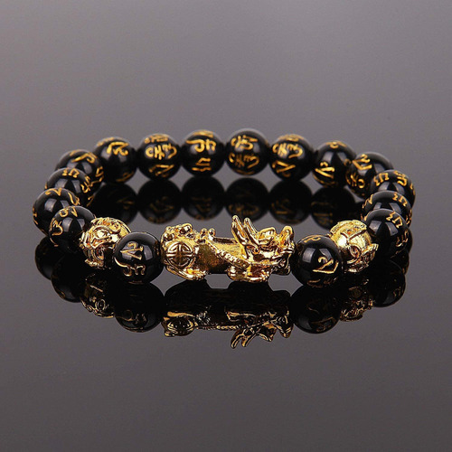 4pcs Pulsera De Riqueza Feng Shui Pixiu Pulsera De Suerte