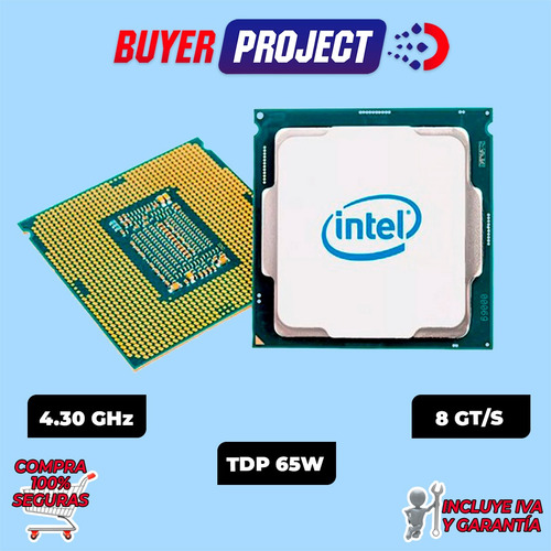 Procesador Intel Core I5-10400 4.30ghz 12m Lga1200 10ma. Gen