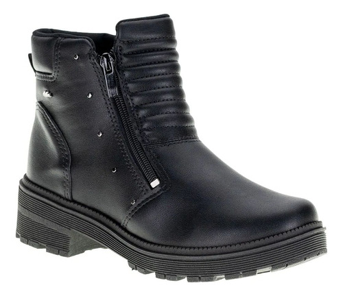 Bota Coturno Baixo Cano Curto G5653 Preto Dakota 