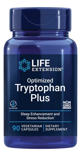 Suplemento Life Extension Optimized Triptófano Plus De 1000