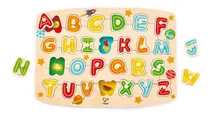 Comprar Rompecabezas Alfabeto Pinza Hape Educativo Madera Didactico