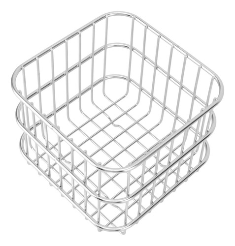 Cesta De Frutas De Arame 304, Cozinha De Armazenamento Em Aç