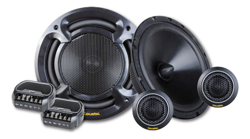 Set De Medios Pro-65.2c Coustic 6.5 Dos Vías By Mtx